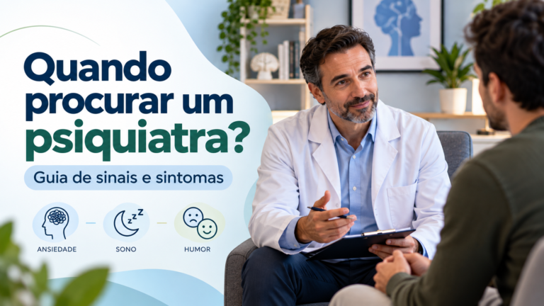 Quando procurar um psiquiatra
